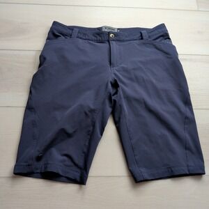 Chrome Industries Union Shorts Mens 36 Navy Blue Cycling Utility 4-Way Stretch